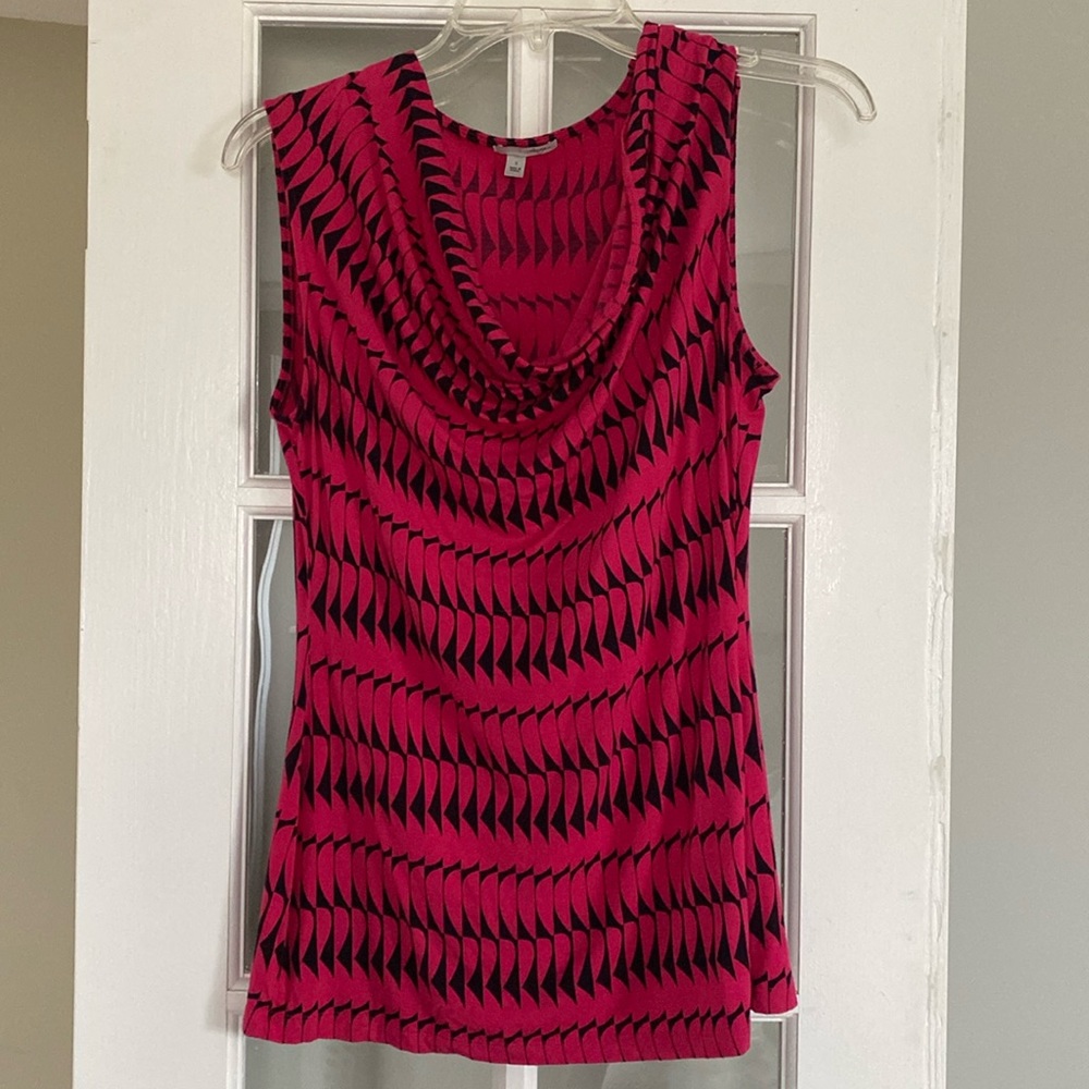 Halogen Cowl Neckline Sleeveless Top